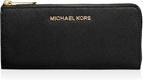 michael kors jet set top zip wallet brick leather|Amazon.com: Michael Kors Wallet Jet Set.